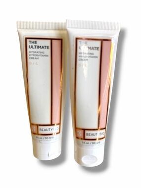 BeautyBio Ultimate Hydrating Hypervitamin Cream Sealed TWO 2.0oz